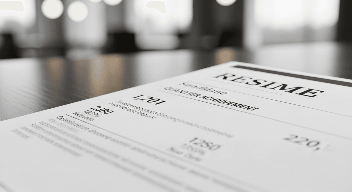 Cách biến những công việc lặt vặt thành "thành tựu định lượng" bằng số liệu trong CV